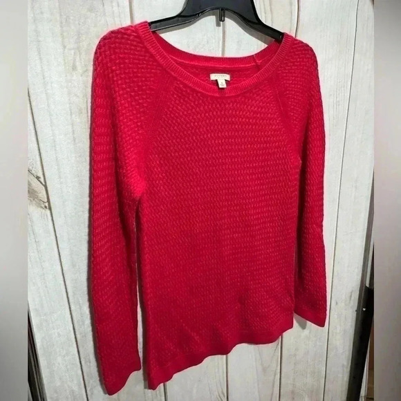 Sonoma Women’s Knit Red Sweater Size Small - Picture 2 of 7